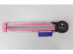Leucht-Hundegeschirr "Flex" M LEDs: Pink 2.0
