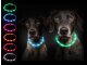 Leucht-Hundehalsband "Flex" 70 cm Blau