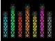 Hundegeschirr NIGHT-TRAIL XXS - LED Gelb 10.5 cm
