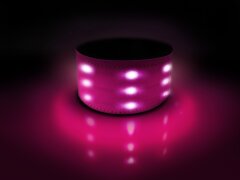 Leucht-Gamasche Cob Pink 2.0