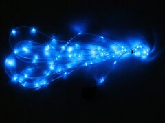 Leucht-Kordel Blau 5m