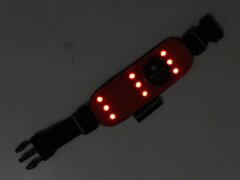 Leucht-Armbinde "Flex" Rot