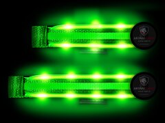 Leucht-Stripe "Flex" Grün 13 cm