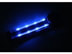 Leucht-Hundegeschirr "Flex" S LEDs: Weiss