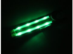Leucht-Hundegeschirr "Flex" M LEDs: Grün 2.0