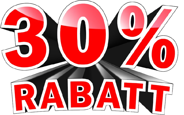 30 % Rabatt