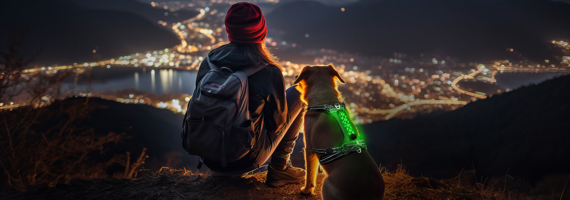 LED-Beleuchtungen für Hunde
